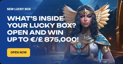 New lucky box what s inside your lucky box open and win up to eur gbp 875 000