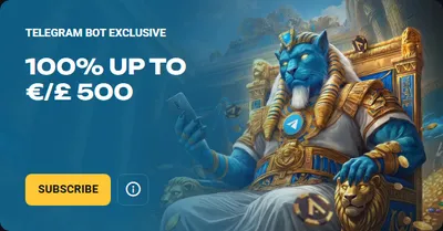 Telegram bot exclusive 100 up to eur gbp 500